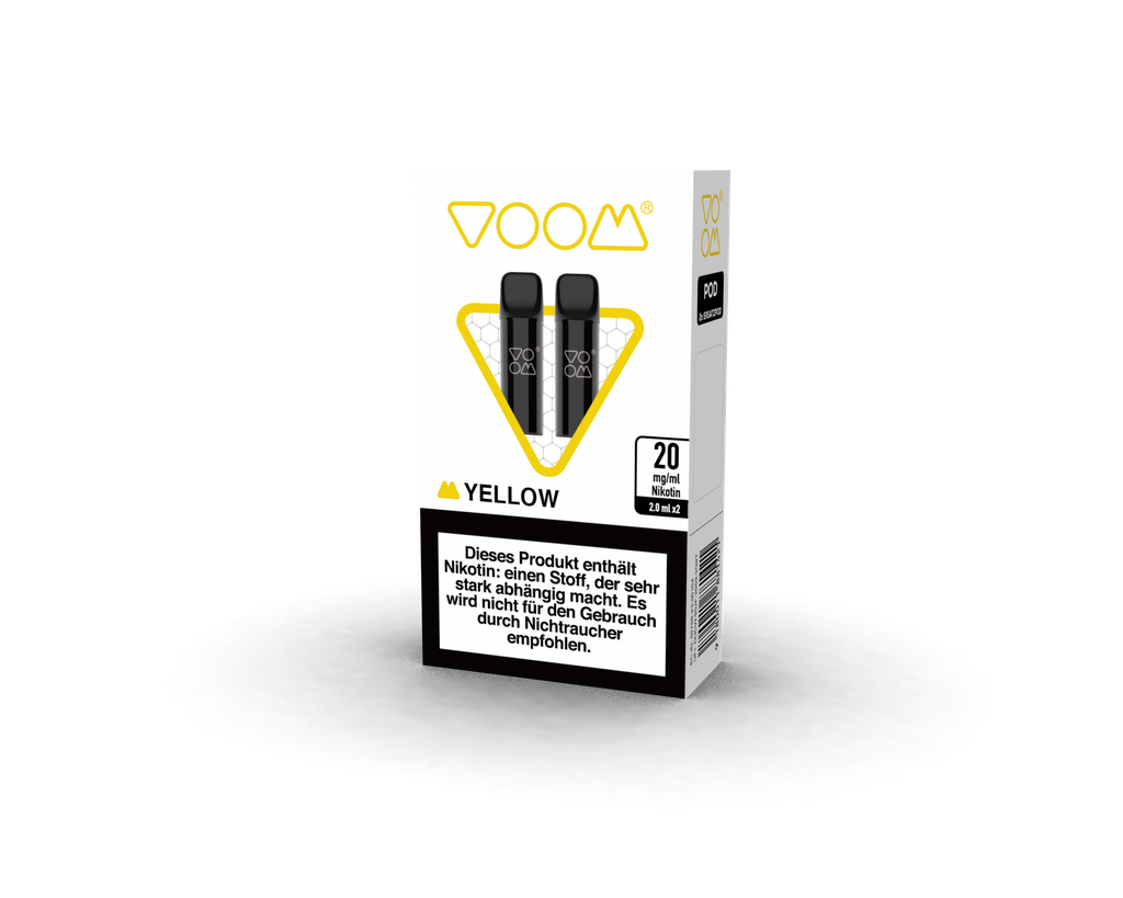 VOOM Pod Mesh 2pc Set Banana Ice 20mg Yellow (Kopie)