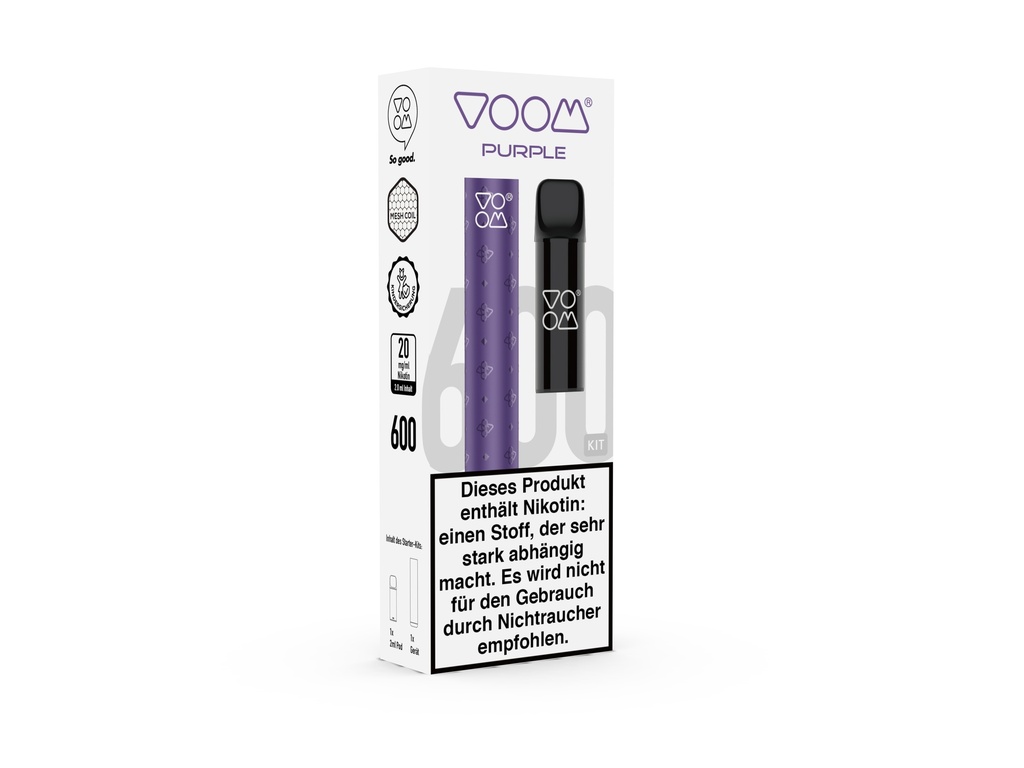 VOOM Pod Mi Starter-Kit Grape Ice 20mg Purple (Kopie)