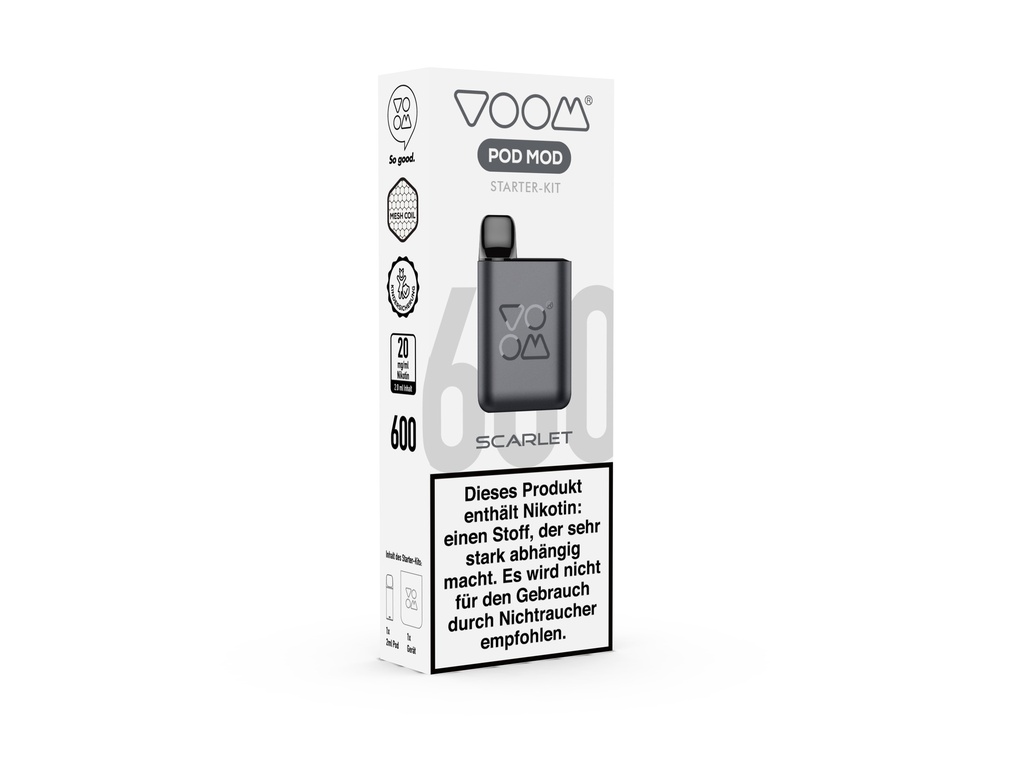 VOOM Pod Mod Starter-Kit Cola Lime 20mg Scarlet (Kopie)