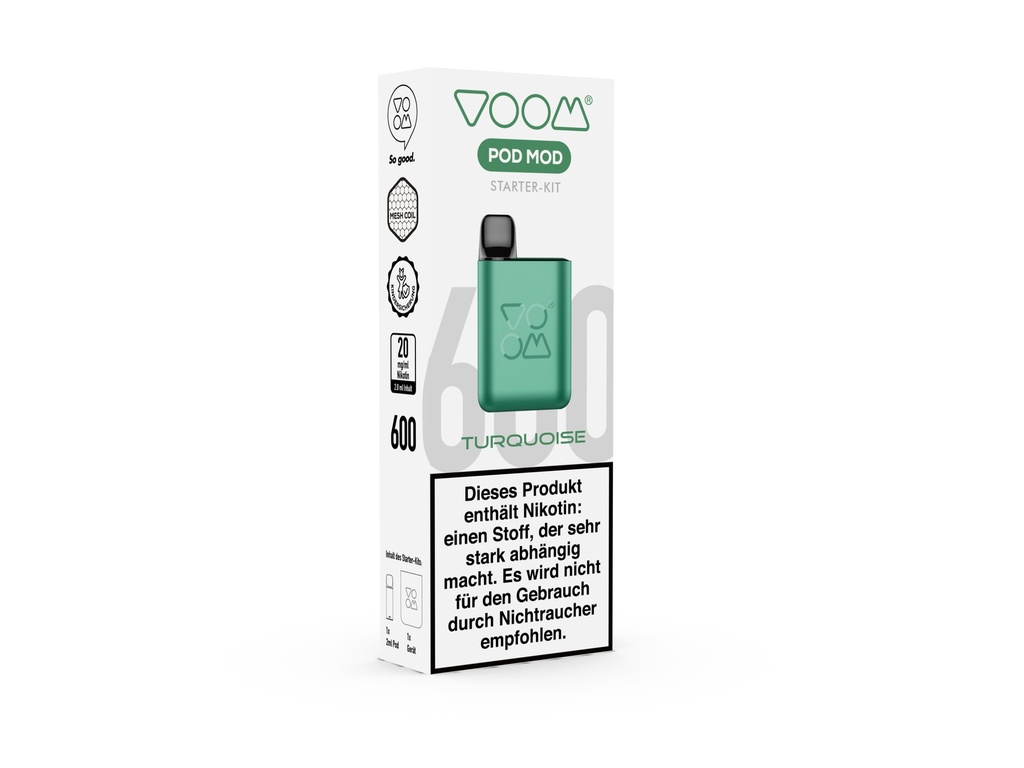VOOM Pod Mod Starter-Kit Mint 20mg Turquoise (Kopie)