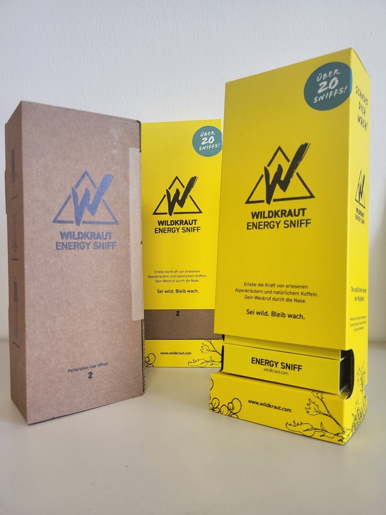 Wildkraut Display Ständer gelb (Kopie)