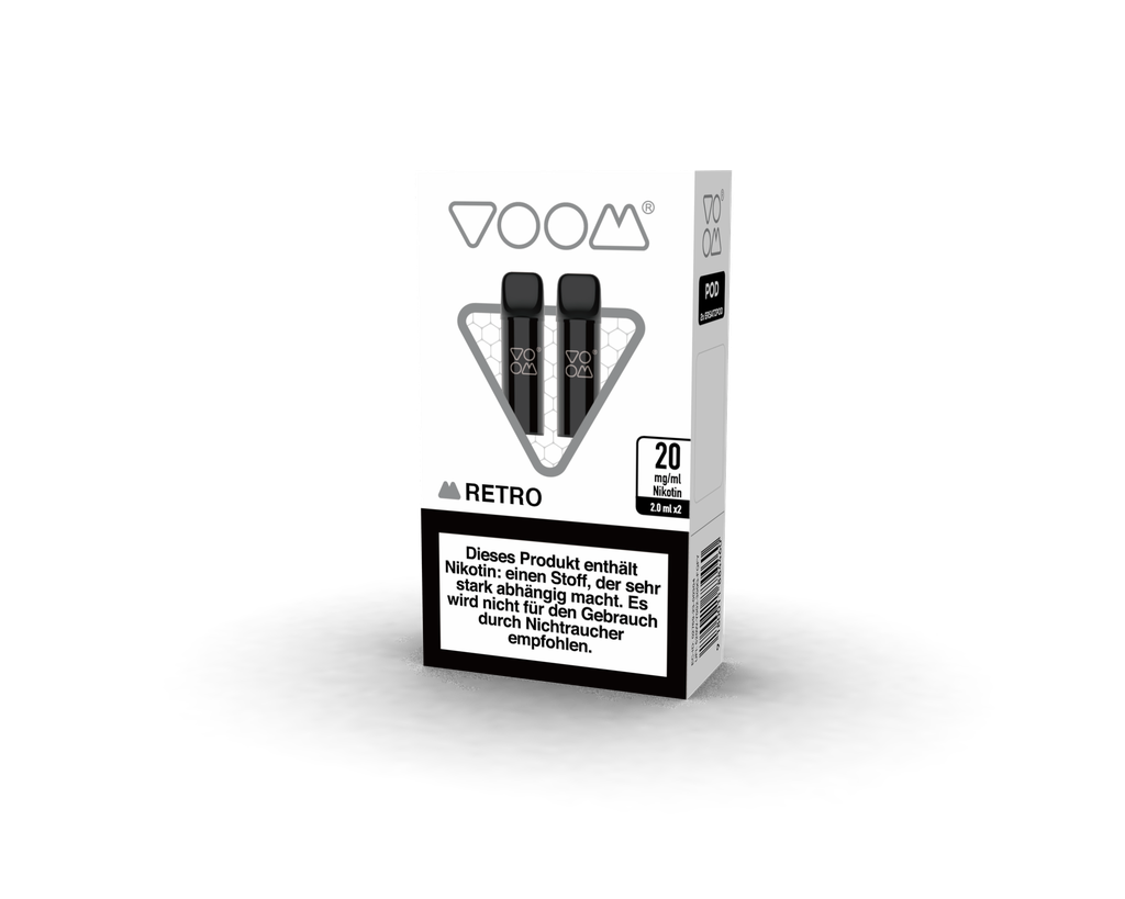 VOOM  Pod Mesh 2pc Set Classic Tobacco 20mg Retro