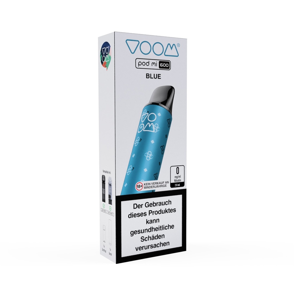 VOOM Pod Mi Blue 0mg