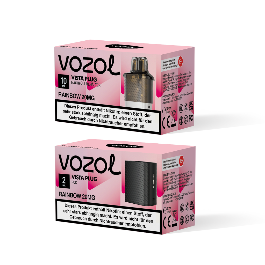 VOZOL Vista Pod-Set Rainbow 20mg