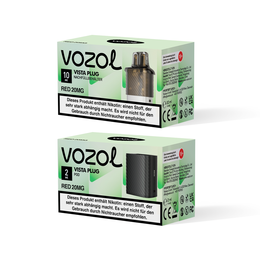 VOZOL Vista Pod-Set Red 20mg (Kopie)