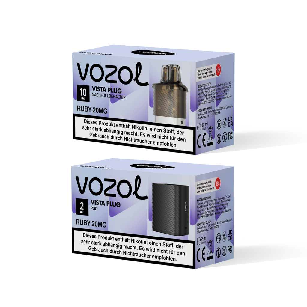 VOZOL Vista Pod-Set Ruby 20mg (Kopie)