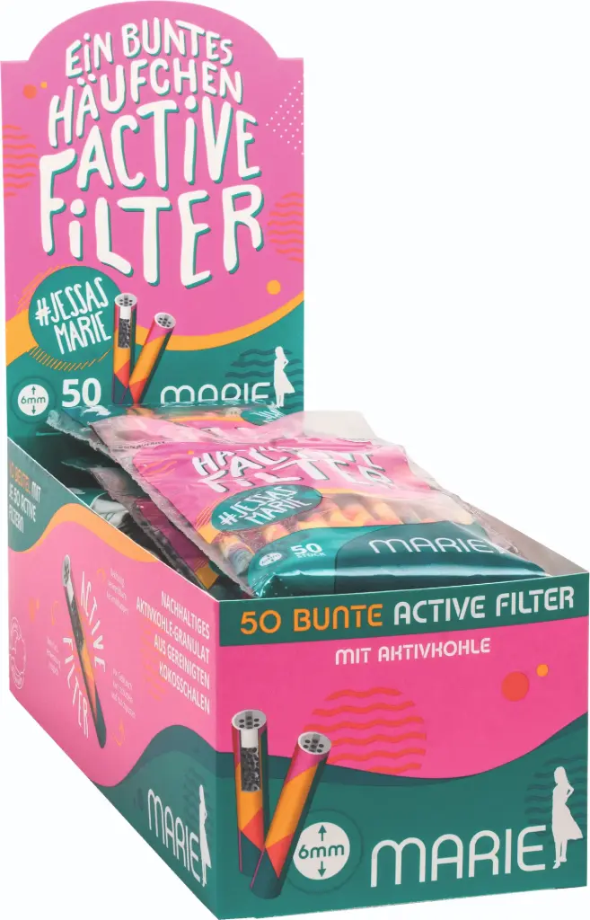 MARIE Buntes Häufchen Active Filter Beutel Ø 6mm