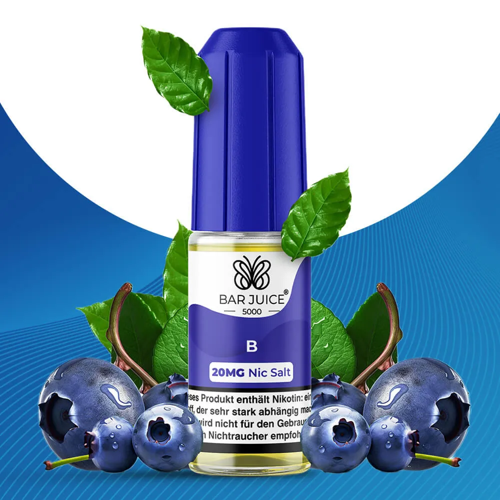 Bar Juice Liquids Blueberry (B) 20mg