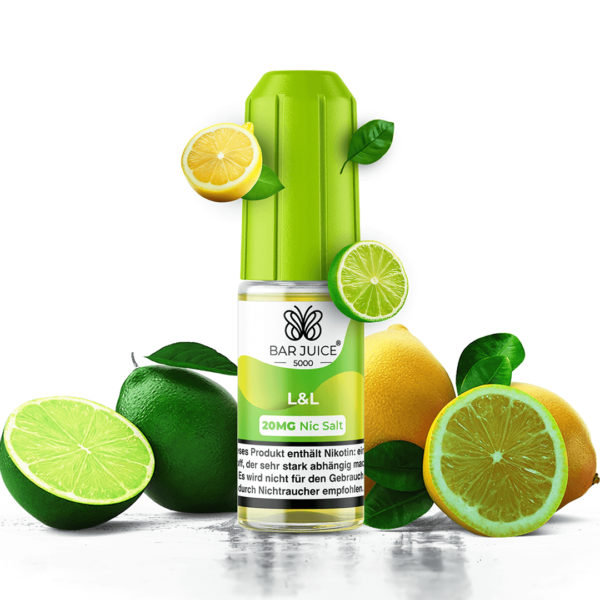 Bar Juice Liquids Lemon & Lime (L&L) 10mg