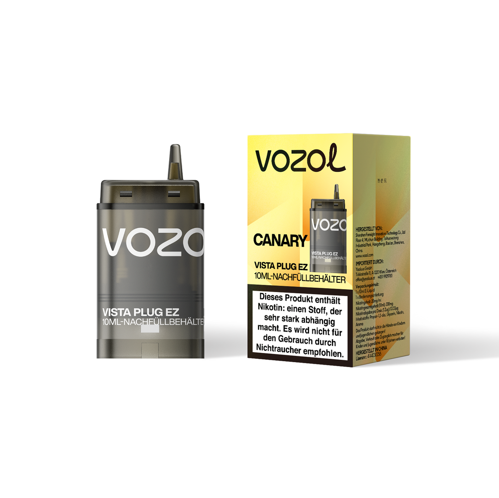 VOZOL Vista EZ Nachfüllbehälter CANARY 20mg