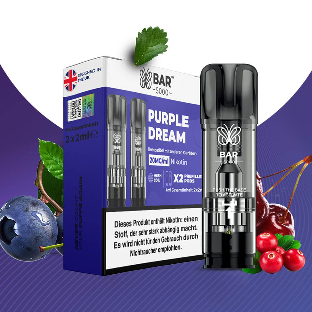 Bar Juice Pod Purple Dream 20mg