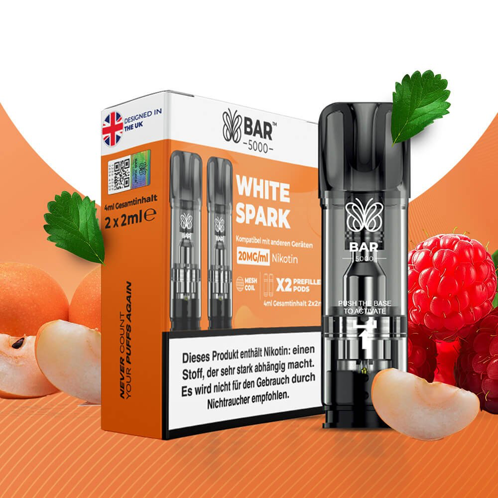 Bar Juice Pod White Spark 20mg