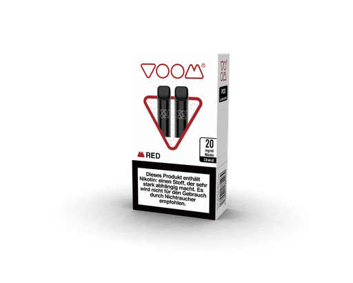 [G-VMPD007] VOOM Pod Mesh 2pc Set  Watermelon 20mg Red (Kopie)