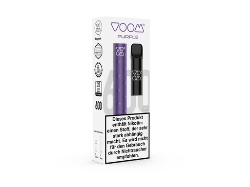 [G-VME20005] VOOM Pod Mi Starter-Kit Grape Ice 20mg Purple (Kopie)