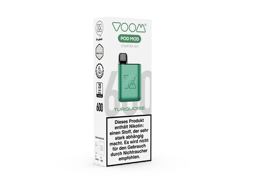 [G-VMB01008] VOOM Pod Mod Starter-Kit Mint 20mg Turquoise (Kopie)