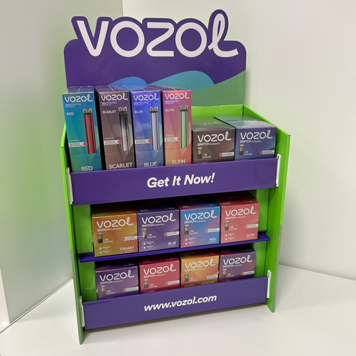 [VOStart02] VOZOL Display Switch (bestückt)