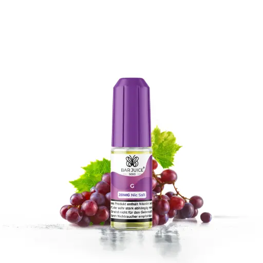 [BJ114] Bar Juice Liquids
10ml Grape (G) 20mg