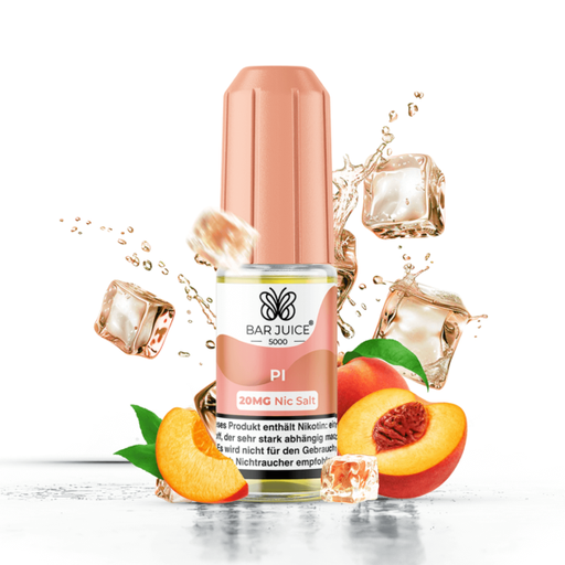 [BJ116] Bar Juice Liquids 10ml 
Peach Ice (PI) 20mg