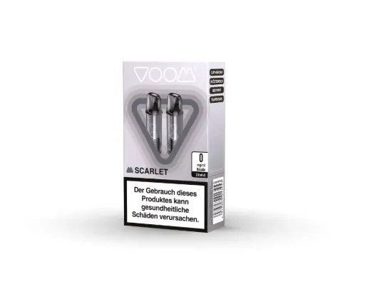 [G-VMPD039] VOOM Pod Mesh SCARLET 0mg